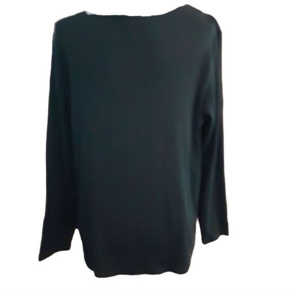 KAREN SCOTT Sweater Christmas Elegance Lightweight Size OX - Picture 2 of 13